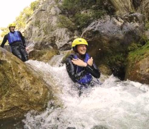 Adventurous River Una Canyoning
